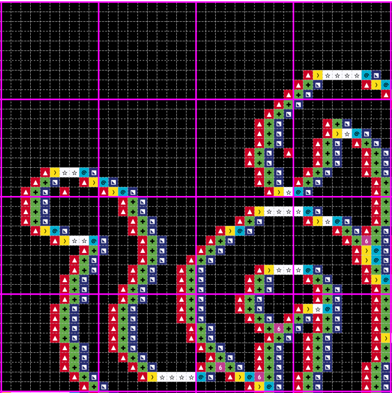 MEDUSA - PDF Pattern – The Retro Stitcher