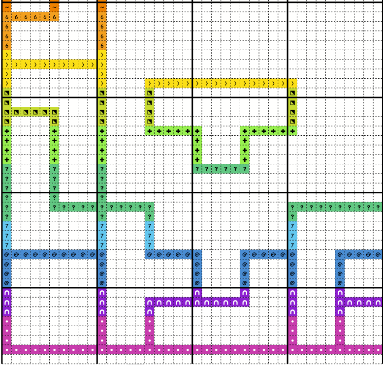 COLORFUL MEMORIES -  PDF Pattern