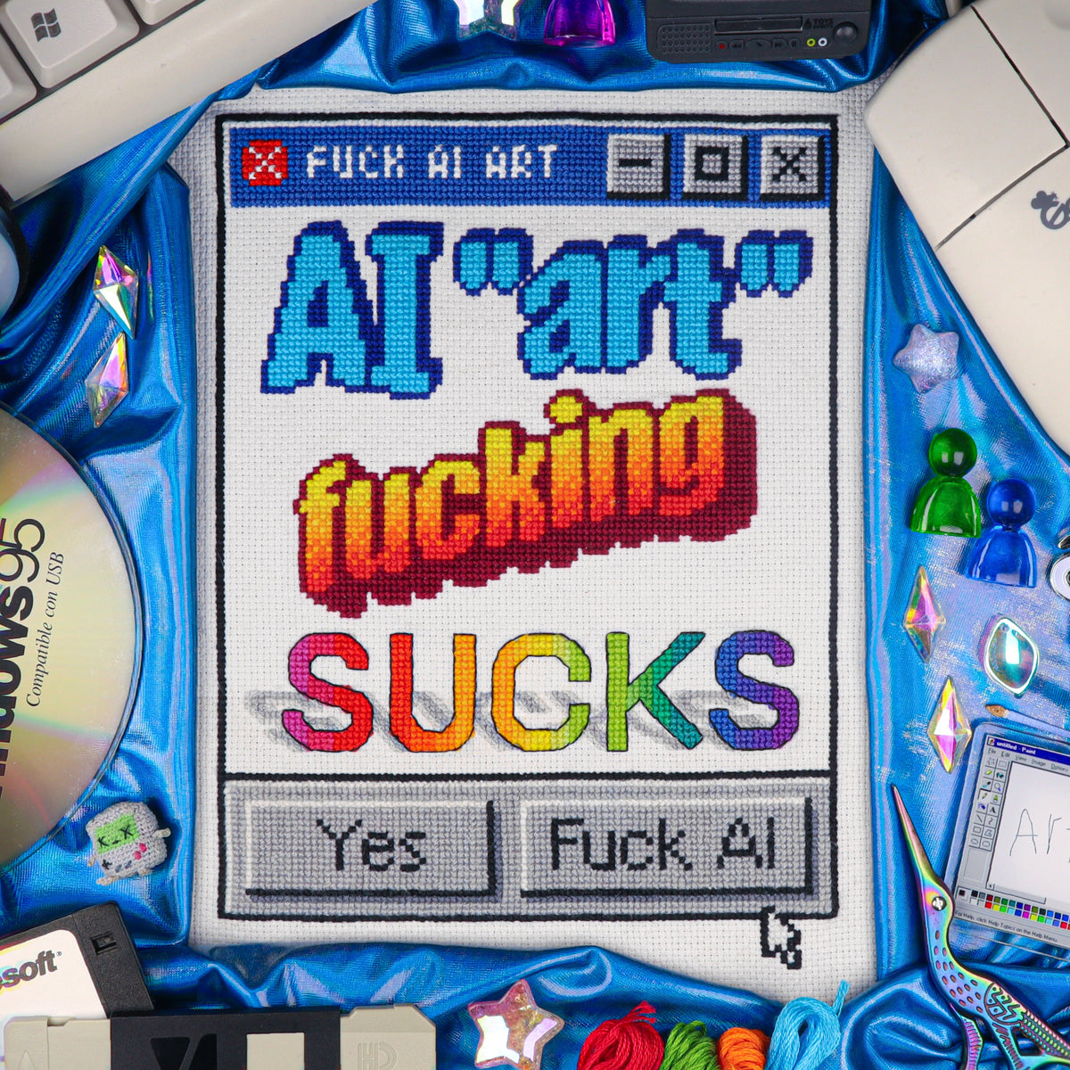 AI SUCKS -  PDF Pattern