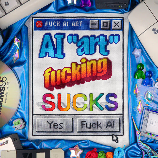 AI SUCKS -  PDF Pattern