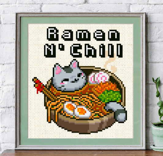 RAMEN N CHILL -  PDF Pattern