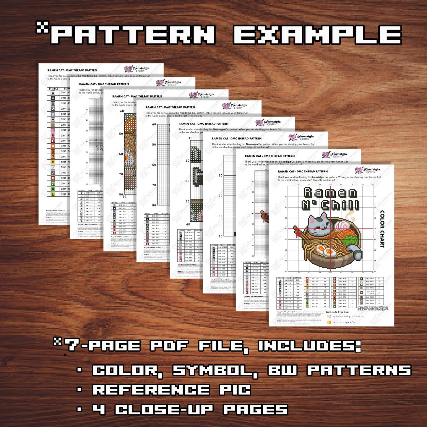 ESCAPE THE MATRIX -  PDF Pattern