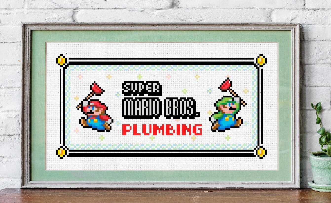 SMB PLUMBING - PDF Pattern – The Retro Stitcher